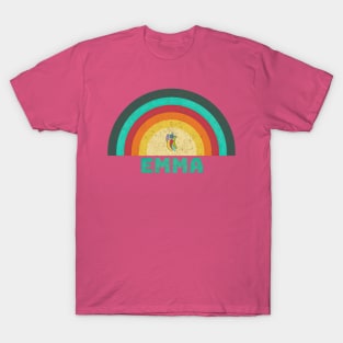 Emma- vintage rainbow washed style T-Shirt